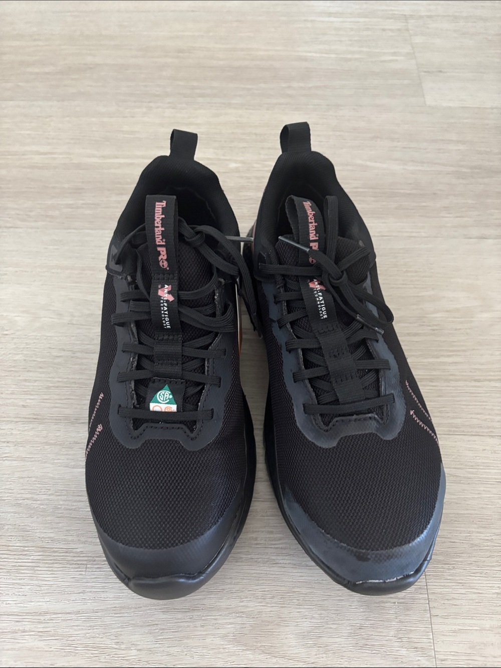 Steel toe Timberland PRO Black and Pink Women's Sneakers